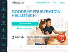 Tablet Screenshot of hellotech.com